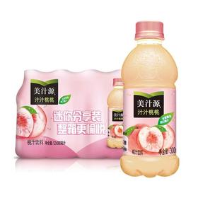 美汁源300ml*12汁汁桃桃果汁