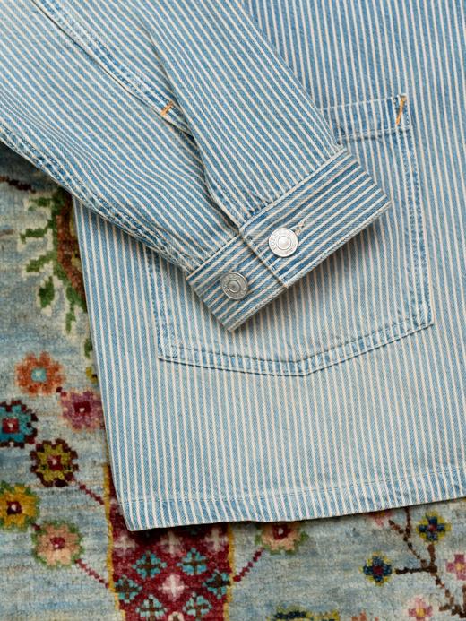 Fortela 铁道纹工装夹克 商品图6