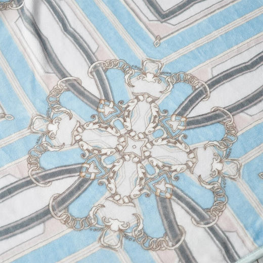 【彤橙】富安娜（FUANNA)法兰绒毯-布鲁斯150*200cm/180*200cm 商品图4