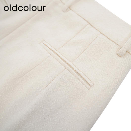 oldcolour欧珂2024春季商场同款时尚纯色阔腿长裤女Q110702A1 商品图3