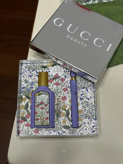 价值1450  Gucci古驰绮梦系列 木兰花 香水套盒 50ml+10ml 配专柜礼袋 商品图2