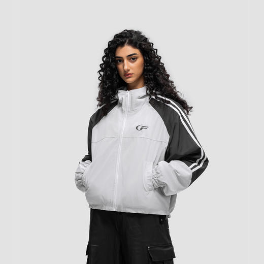 FDR 国潮美式织带棉衣棉服男女秋冬季潮牌高街情侣连帽冲锋衣外套 商品图2