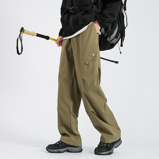 SCWJ斯辰唯佳三合一冲锋裤  可拆卸抓绒内胆保暖裤 杜邦特氟龙三防技术 登山裤男女通用 商品图6