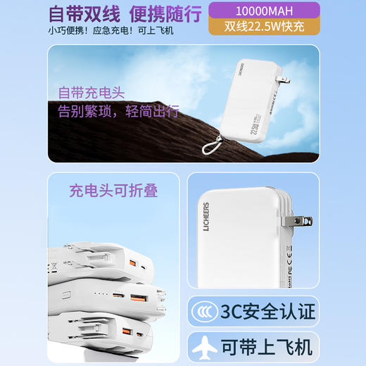 领臣 AC充电器多功能移动电源PS-D10 商品图1