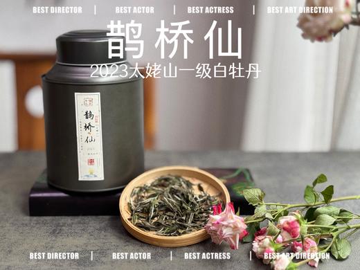 【春茶品鉴会】2023一级白牡丹《鹊桥仙》，馨香盈杯，清润润的汤感素雅洁净，仿若天山冰泉 商品图0