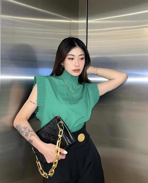 驴家CoussinBB老花压纹羊皮单肩包（HH） 商品图5