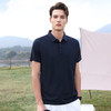 【冰丝】【DKP】大依优型大码Polo衫弹力凉感翻领T恤轻奢休闲纯色短袖男宽松T恤上衣胖子 商品缩略图4