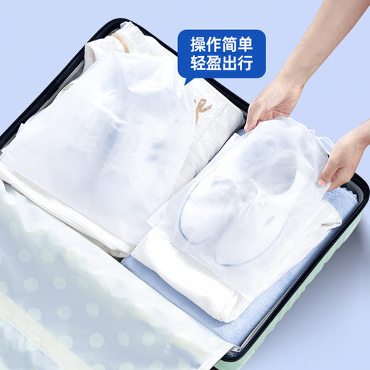 MAYNOS 防黄隔尘收纳袋 （中号30/包+大号30个/包） 加厚无纺布，自带束口绳，可重复使用；防尘隔脏，一袋轻松搞定收纳问题； 商品图6