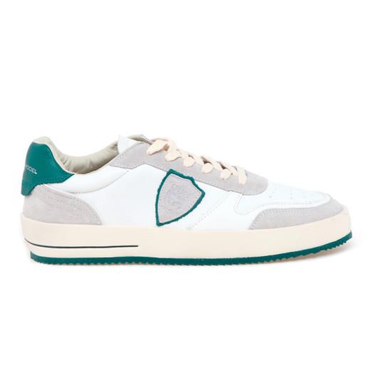 PHILIPPE MODEL 男士盾牌徽标浮雕 Nice 休闲运动鞋 混色 VNLU WX07 商品图0