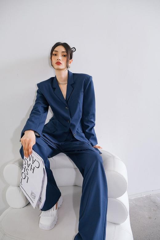 Kai & Kiera 靛蓝色高级质感西装套装 15496 商品图2