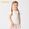 巴拉巴拉童装宝宝短袖女童T恤儿童上衣2025新款夏装正肩内搭绣花 商品缩略图2