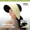 【25年新品】蕉下女士大檐黑胶空顶防晒帽BM563 商品缩略图4