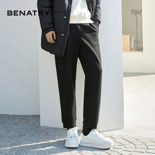 贝纳川束脚休闲卫裤EGP332301 商品图2