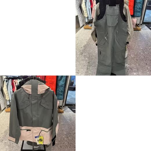 24/25POWSTER雪服灰桃粉 商品图0