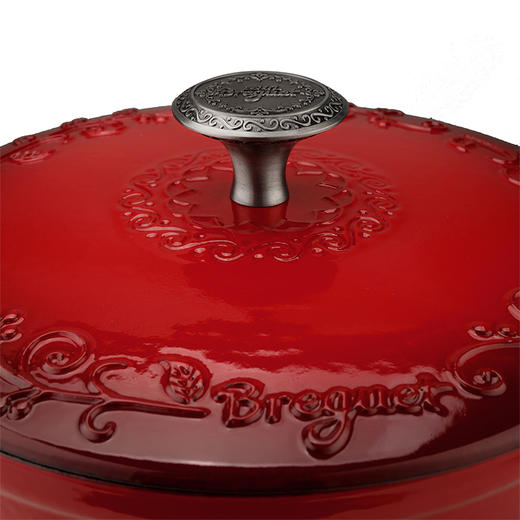 Breguet琅彩系列珐琅铸铁锅BGA2401经典红 商品图7
