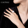 GAONAS  重磅气场13克拉蛋形白色戒指 11032JW 商品缩略图4