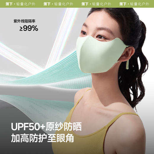 【25年新品】蕉下轻凉防晒口罩AL218 商品图1