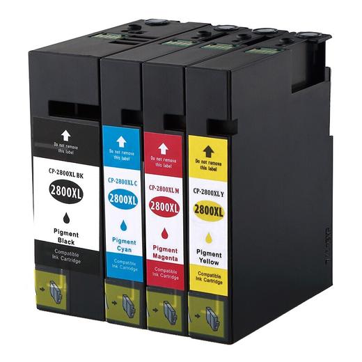 绘威PGI-2800XL墨盒 适用佳能MB5180 MB5480 IB4180 MB5080 IB4180 canon打印机墨盒pgi2800大容量 四色套装 商品图8