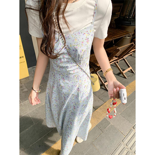 <曾小咸推荐>4.9现货秒杀 ！微信超特价！吊带碎花连衣裙 日常149.99 立减70 秒杀79.99！！ 商品图2