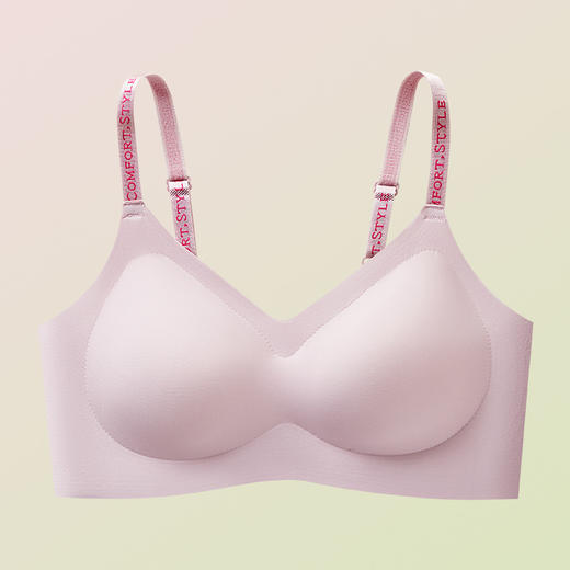 【液态支撑❗反重力内衣】一键解锁漫画身材，小胸聚拢提拉无痕，黄金三角比例软支撑聚拢，字母肩带无钢圈文胸罩固定罩杯QQ 商品图6