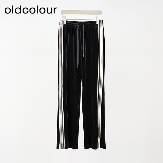oldcolour欧珂2024春季新款宽松直筒休闲长裤女Q110706A1 商品图0