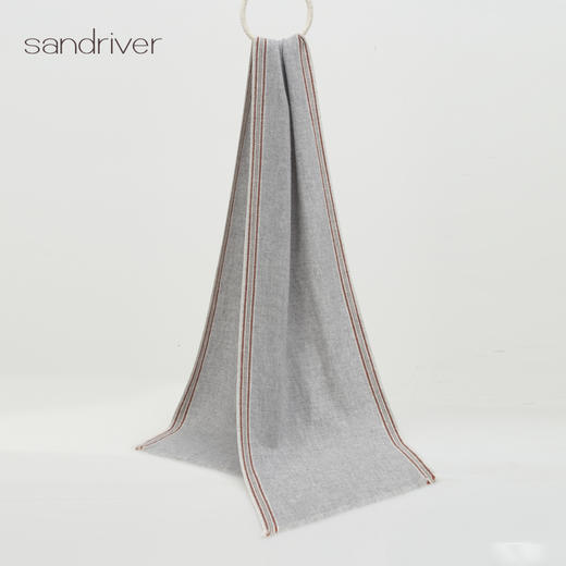 羊绒手工氆氇撞边围巾SJF96P838A 商品图0