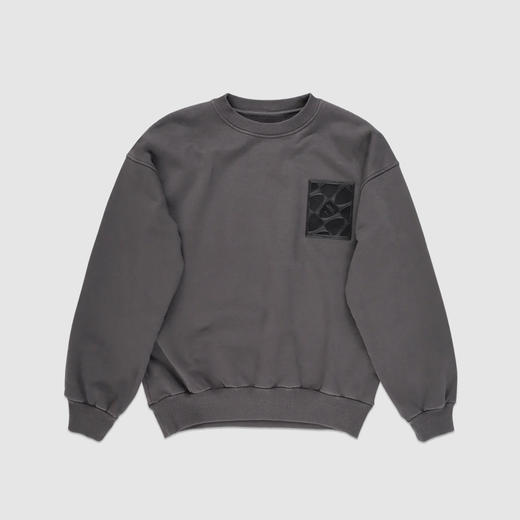 PHILIPPE MODEL 男士字母盾牌橡胶贴片棉质卫衣 蓝色 SCNU SB05 27 商品图0