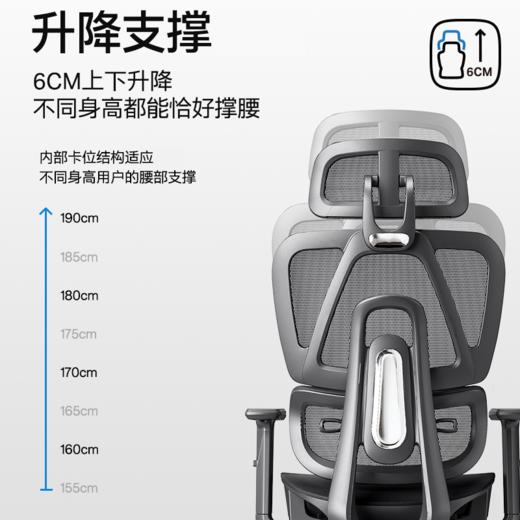 【腰背分区 贴脊舒适】永艺撑腰椅A100  三档后仰 随心切换 商品图4