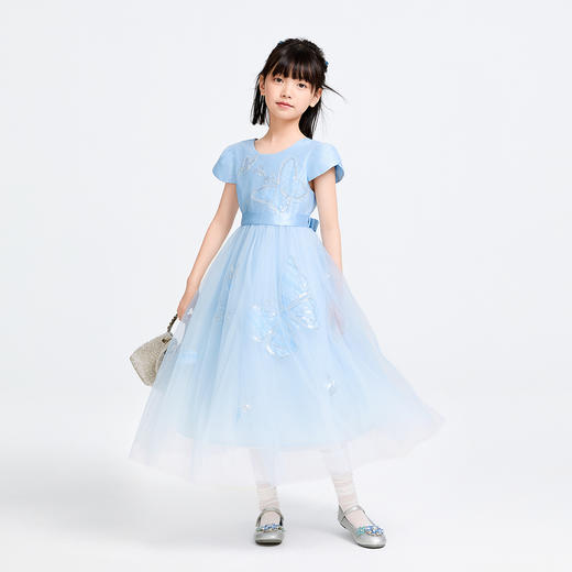 女童短袖礼裙夏季新款安奈儿童装实体店同款AG523549 商品图3