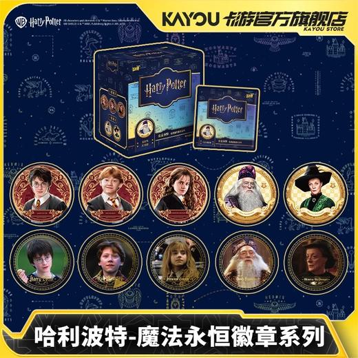 卡游 哈利波特 魔法永恒系列 徽章 全18种 6包/盒 吧唧 国谷 商品图0
