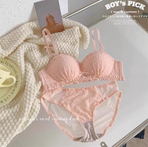 【奶油系‘’小聚蛋‘’泡泡棉内衣】穿上显大一倍圆润，超显大显瘦更显腰细，可两穿防滑上托抹胸舒适平胸少女专用文胸罩QQ 商品图11