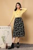 L.Fleuri 浪漫印花大A摆高腰半裙 15568 商品缩略图3