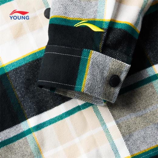 李宁男大童篮球系列宽松衬衫外套YFDV005 商品图7