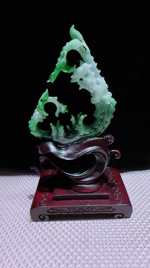 620866翡翠摆件【喜事眉梢】 商品图5