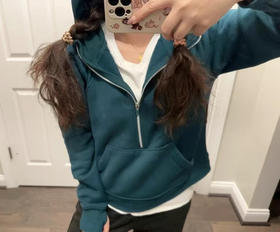 📣美国直邮特价258元🉐包税包邮到手了🔥Danskin女士半拉链休闲运动风舒适百搭卫衣😍