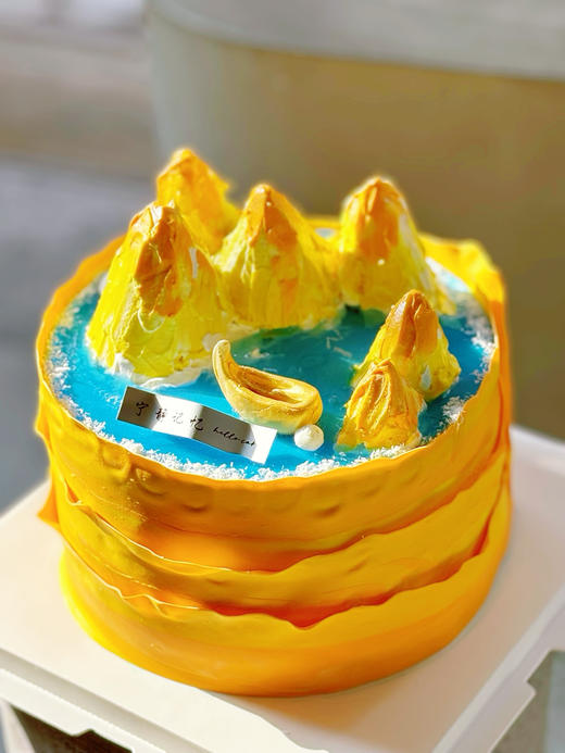 翻糖金山奶油蛋糕 下单前请仔细阅读商品详情 商品图0