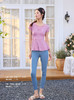 2025春夏瑜伽新款（上装：紫灰下装：韩冰裤） 商品缩略图2