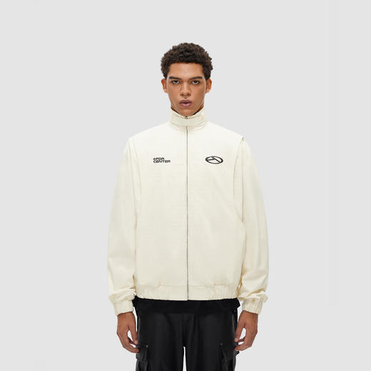 FDR 国潮美式复古短款夹克外套男女春秋季潮牌高街情侣上衣棒球服 商品图3