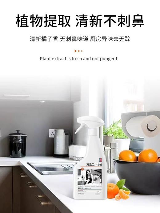 蔬果园阳光橘子油污净500g 商品图0