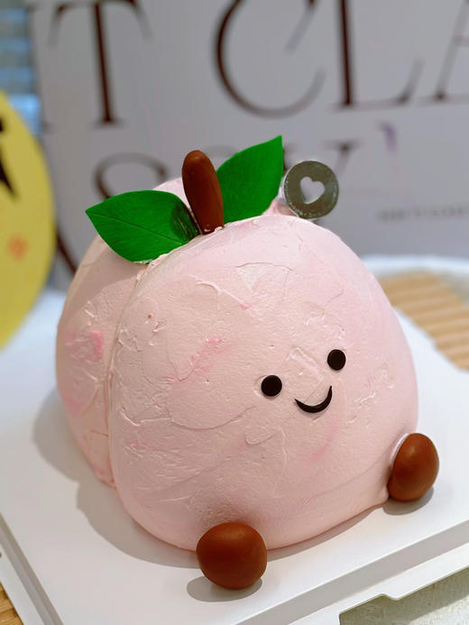 异形水蜜桃🍑奶油蛋糕 下单前请仔细阅读商品详情 商品图1