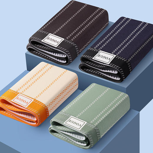 【7A抑菌 U型立体囊袋裸感透气】YAOKUER姚裤儿 7A级珍稀大朵棉平角裤 4条装 商品图8