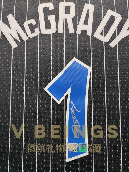 收藏系列 麦迪 魔术队1号 球迷版 亲笔签名球衣 商品图2