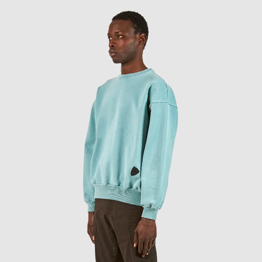 PHILIPPE MODEL 男士盾牌徽标贴片棉质卫衣 蓝色 SCNU SD24 27 商品图1