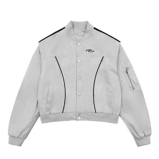 FDR 原创国潮织带飞行服夹克外套男女秋冬季潮牌情侣印花短款上衣 商品图3