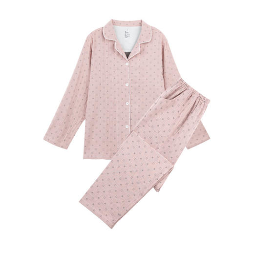 全棉家居服睡衣纯棉居家服四季套装花妍系  良品 商品图5
