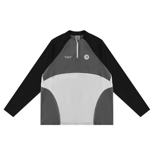 FDR官方店 徽章拉链圆领速干长袖t恤男女春季运动训练服情侣上衣 商品图4