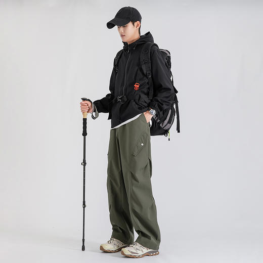 SCWJ斯辰唯佳三合一冲锋裤  可拆卸抓绒内胆保暖裤 杜邦特氟龙三防技术 登山裤男女通用 商品图5