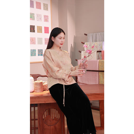 【抖音专属】新中式上衣（25708049雁羽-设计师） 商品图1