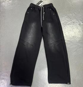 B加绒裤脚抽绳哈伦长裤冬季930914788196