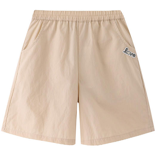 女童梭织五分裤夏季新款安奈儿童装EG526124 商品图0